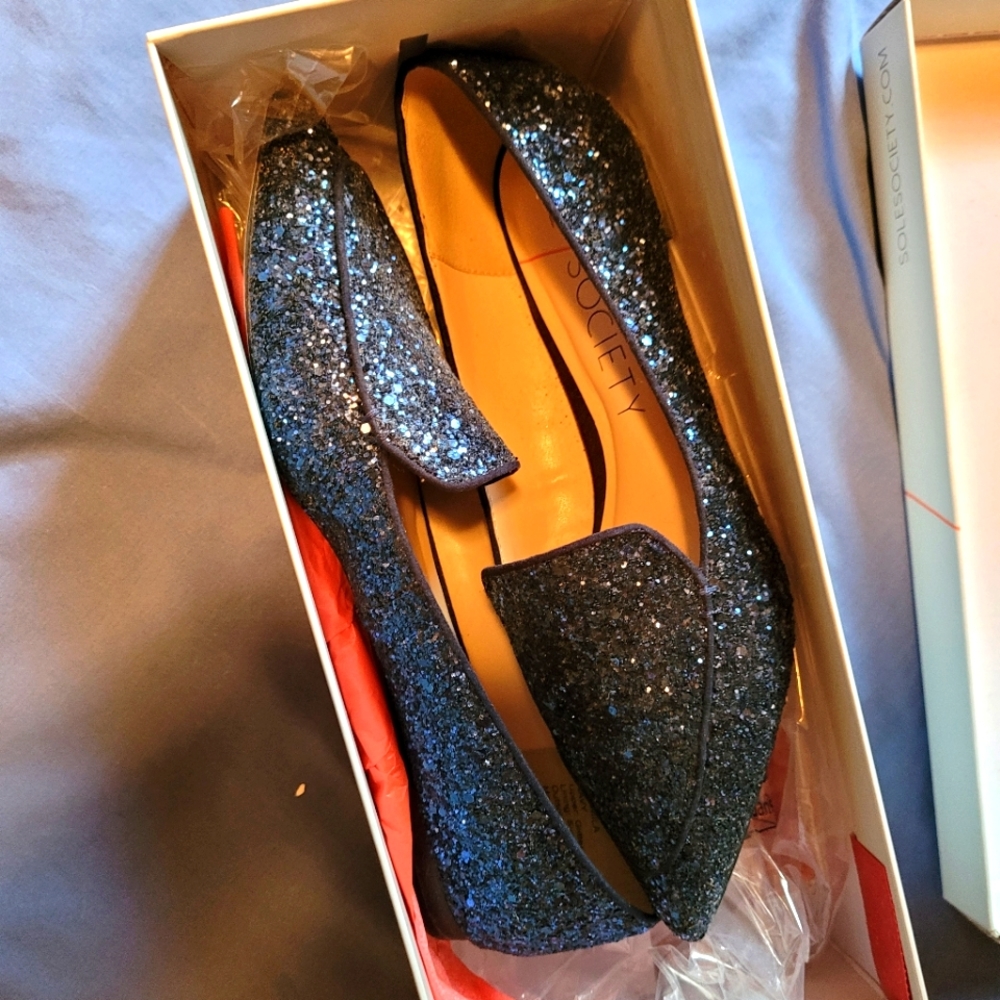Like new sole society cammila pointy toe loafers